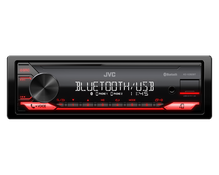 JVC KD-X282BT Mechless Digital Media Receiver with Bluetooth Front USB/AUX Input  Single DIN