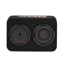 Kicker CompRT 6.75" (171mm) Slim Profile Loaded Enclosure 150W RMS/300W Peak - 2 Ohm