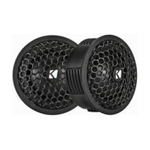 Kicker 46KST2004 KS Series 0.75" (20 mm) Silk Dome Tweeters Set With Crossovers & Surface Pods