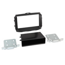ATD RFP-50896M Double DIN Radio Fascia Panel Frame For Alfa Romeo Giulietta Uconnect (Matt Black)