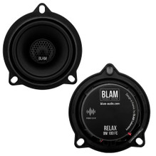 BLAM Relax BM100FC 4" (100mm) Coaxial Speaker Bespoke Fit Kit For BMW & MINI