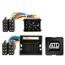 ATD SWC-66002 Steering Wheel Control Interface For BMW & Mini 40 Pin Quadlock 17 Pin Round Pin