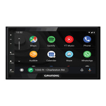 GRUNDIG GX-3900 Double Din Mechless’ AV-Receiver with 6.8" Screen CarPlay & Android Auto