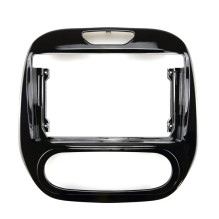 ATD RFP-52101 Perfect Fit 9" Fit Fascia Frame Panel For Renault Captur With Manual A/C In Black
