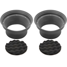 Recoil SPB8 Foldable Waterproof Silicone 8 Inch Car Speaker Baffle Kit One Pair