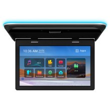 Xtrons CM157AF 15.6 Inch Flip Down Android Car Roof Monitor HD IPS Screen Backseat Player with 2GB RAM & 32GB Storage