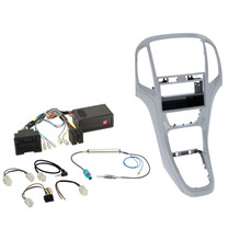 ACV 611230-23-3 Double DIN HU Fitting Installation Kit With Pocket For Vauxhall Astra J (2009–2018)