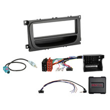 ACV 611114-36-1 Single DIN HU Fitting Installation Kit For Ford Focus Mondeo S-Max Oval Radio