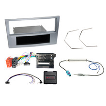 ACV 611230-24-4 Single DIN HU Fitting Installation Kit For Antara Astra Corsa Zafira (Matt Silver)