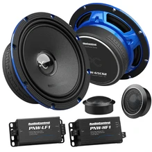 Audio Control PNW-65CS2 6.5" Component Speakers 100W RMS 2.3 Ohms (Pair) High-Fidelity Durable Build
