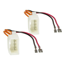 ATD SAC-41081 Speaker Adapter Cable Pair Audio Plug Leads for Ford Fiesta Focus Kuga Mondeo & Transit Vehicles