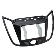 ATD RFP-50892M Double DIN Car Radio Fascia Frame Panel Matte Black For Ford C-Max Kuga Mk2