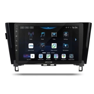 Alpine INE-AX809 Perfect Fit 9" CarPlay Android Auto Head Unit Kit For Nissan Models (2021-On)