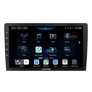 Alpine INE-AX809 Perfect Fit 9" CarPlay Android Auto Head Unit Kit For Honda Civic MK8 FN (2005-2011)