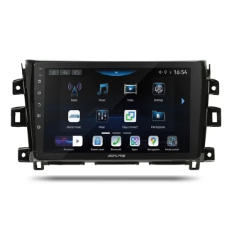 Alpine INE-AX809 Perfect Fit 9" CarPlay Android Auto Head Unit Kit For Nissan Navara (2015-2021)