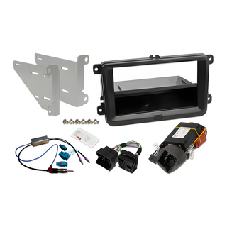 Alpine KIT-HALO-VW303 1DIN Halo or 2DIN Installation Kit with CAN to UART Interface For Seat Skoda VW