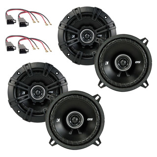 Kicker Audio Speaker Upgrade Kit DS Plug & Play System Fits Renault Clio MK2 & MK3 (1998-2013)