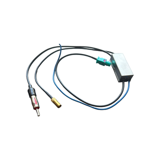 ATD CAA-13500 DAB Splitter Aerial Adaptor Amplified Fakra to DIN with SMB connector