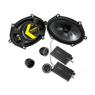Kicker KA46CSS684 CS 6x8" 4Ω  Component Speakers 75W  RMS (160x200mm) Pro Audio System