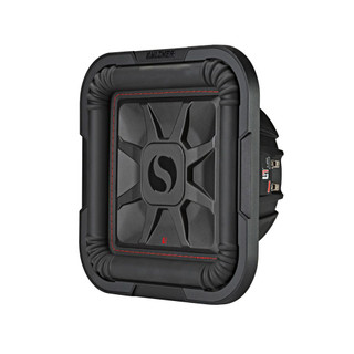 Kicker KA46L7T104 Solo Baric L7T 10" Thin Profile Square Dual Voice Coil Subs 4Ω Audio System