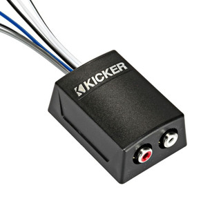 Kicker KA46KISLOC2 K-Series 2 Channel Line Output Converter Remote Turn On RCA Adapter