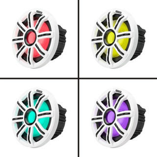 Kicker KA51MSS8 MSS Marine 8" (200mm) Premium Component Speaker RGBW LED Lighting