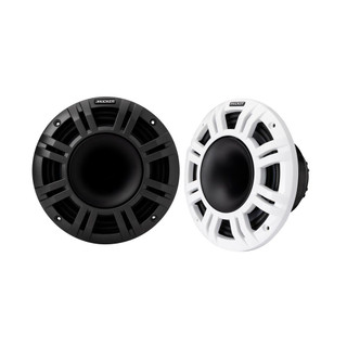 Kicker KA48KMXL84 KM Marine 8"Horn Loaded Coaxial Speakers with White & Charcoal Grills