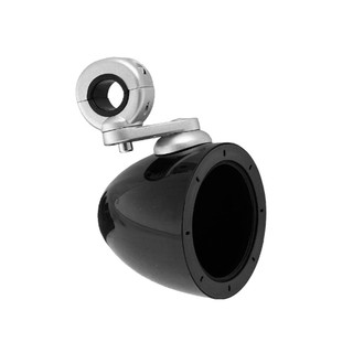 Kicker KA40KMMTES 4" Marine Unloaded Tower Pod Enclosures Black Weatherproof Pair Mount