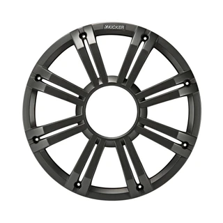 Kicker KA45KMG12C KM Marine 12" Charcoal LED Subwoofer Grill Marine Waterproof Protection