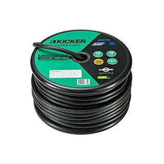 Kicker KA50MSRGBW150 Marine  M-Class Speaker & RGBW Wire 150ft OFC Weatherproof Audio