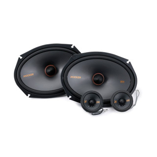 Kicker KA48KSS269 KS 6x9" 2-Way Component Speakers 100W RMS Audio Power System Fit Pro