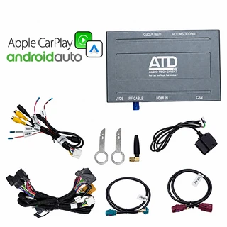 ATD SPI-77501 CarPlay Android Auto Interface Front & Rear Camera Kit For VW Touareg Mk2