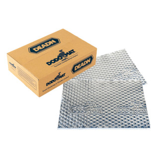 Dodo Mat DEADN HEX 1.8mm Butyl Sound Deadening Mat 50 Sheets 4.7m² Coverage Sound