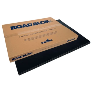 Dodo Mat RoadBlok 7.5mm Four Layer Vehicle Acoustic Insulation 6 Sheets 2.1m² Coverage Audio