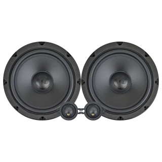 Phoenix Gold ZDSKSZ1 OEM-Fit 6.5" (165mm) 2-Way Component Speaker Kit For Suzuki Baleno