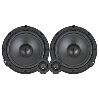 Phoenix Gold ZDSKD1 OEM-Fit 6.5" (165mm) 2-Way Component Speaker Kit For Dacia Jogger