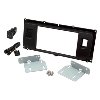 ATD RFP-50407 Double DIN Car Radio Fascia Frame Panel For Range Rover Evoque (2011-2018)