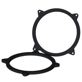 ATD SAR-40182 Front Door 6.5" 165mm Speaker Rings Adaptors For Mercedes Actros Models
