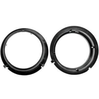 ATD SAR-40192 Rear Shelf 6.5" 165mm Speaker Rings Adaptors For Mercedes E-Class Models