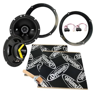 Kicker Premium Speaker Upgrade Kit Including Dynamat For Volkswagen Polo (2002-2026)