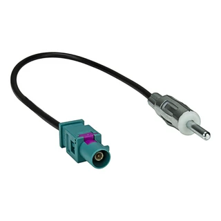 ATD CAA-13007 Single Fakra To DIN Antenna Adaptor Lead For Audi Ford VW Porsche BMW Jeep