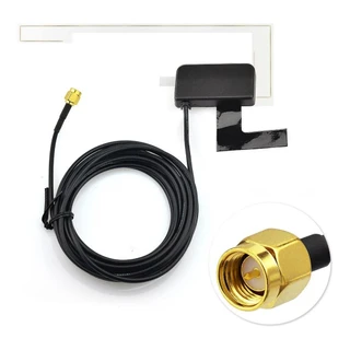 ATD UCA-70927 SMA Connection Car Aerial Glass Mount Windscreen For DAB Digital Radio Antenna