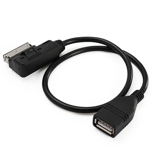ATD MMI-97854 Music Interface Cable With USB Input Cable For Audi VW Skoda MDI AMI MMI