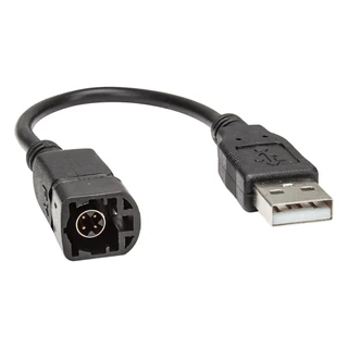 ATD URC-24129 USB Retention Cable Adaptor For Volkswagen & Skoda (PQ 4 Pin RNS510 RNS315)