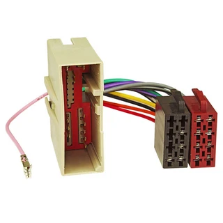 ATD ISO-12035 ISO Radio Loom Harness Adaptor For Ford Fiesta Triple-Bar Land Rover Freelander