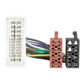 ATD ISO-12014 ISO Radio Harness Adaptor For Various Hyundai & KIA With 24 Pin White Plug Type