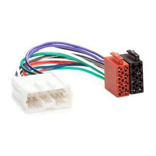 ATD ISO-12017 ISO Radio Harness Adaptor For Mitsubishi (1984-2015) 14 Pin White Plug  Connector