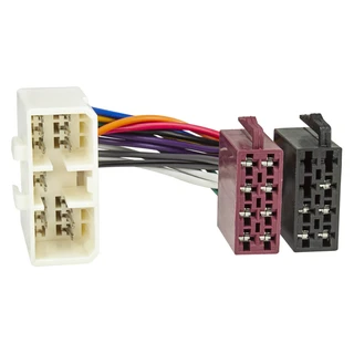 ATD ISO-12021 ISO Radio Harness Adaptor For Various Subaru Models With Single White Plug Connector