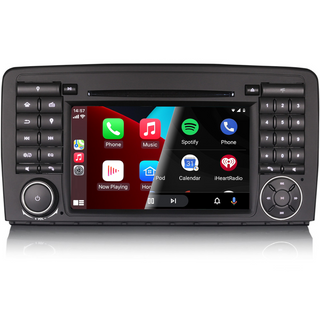 PBA A85PRO-81R 7" Android Auto 12 Sat Nav GPS IPS CarPlay Radio For Mercedes R-Class V251 W251