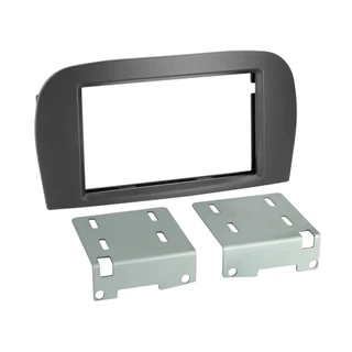 ATD RFP-11710 Car Radio Fascia Panel Double DIN For Mercedes SL-Class R230 Facelift (04-11)